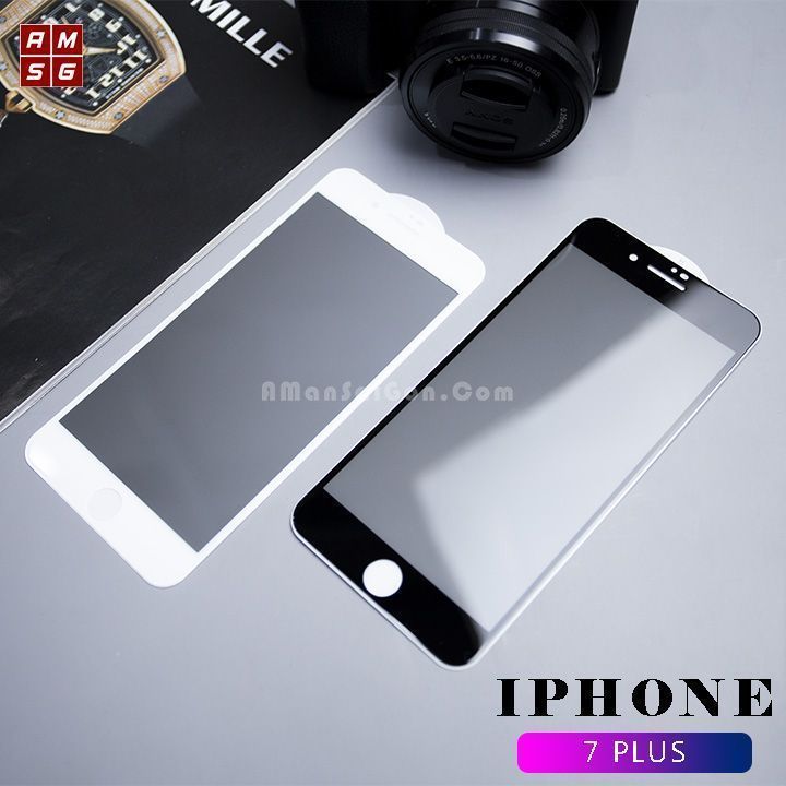 Dán cường lực iPhone 7 Plus full màn hình Glass 6D